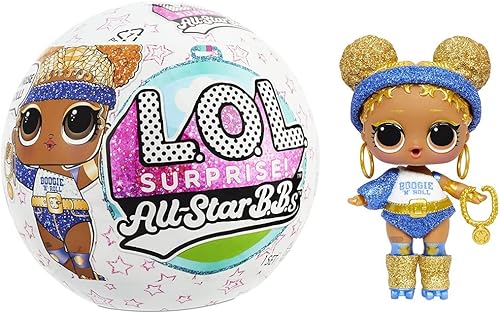 LOL Surprise All-Star Sports Series 4 - Muñeca coleccionable brillante con 8 sorpresas accesorios regalo para niños juguetes para niñas y niños a