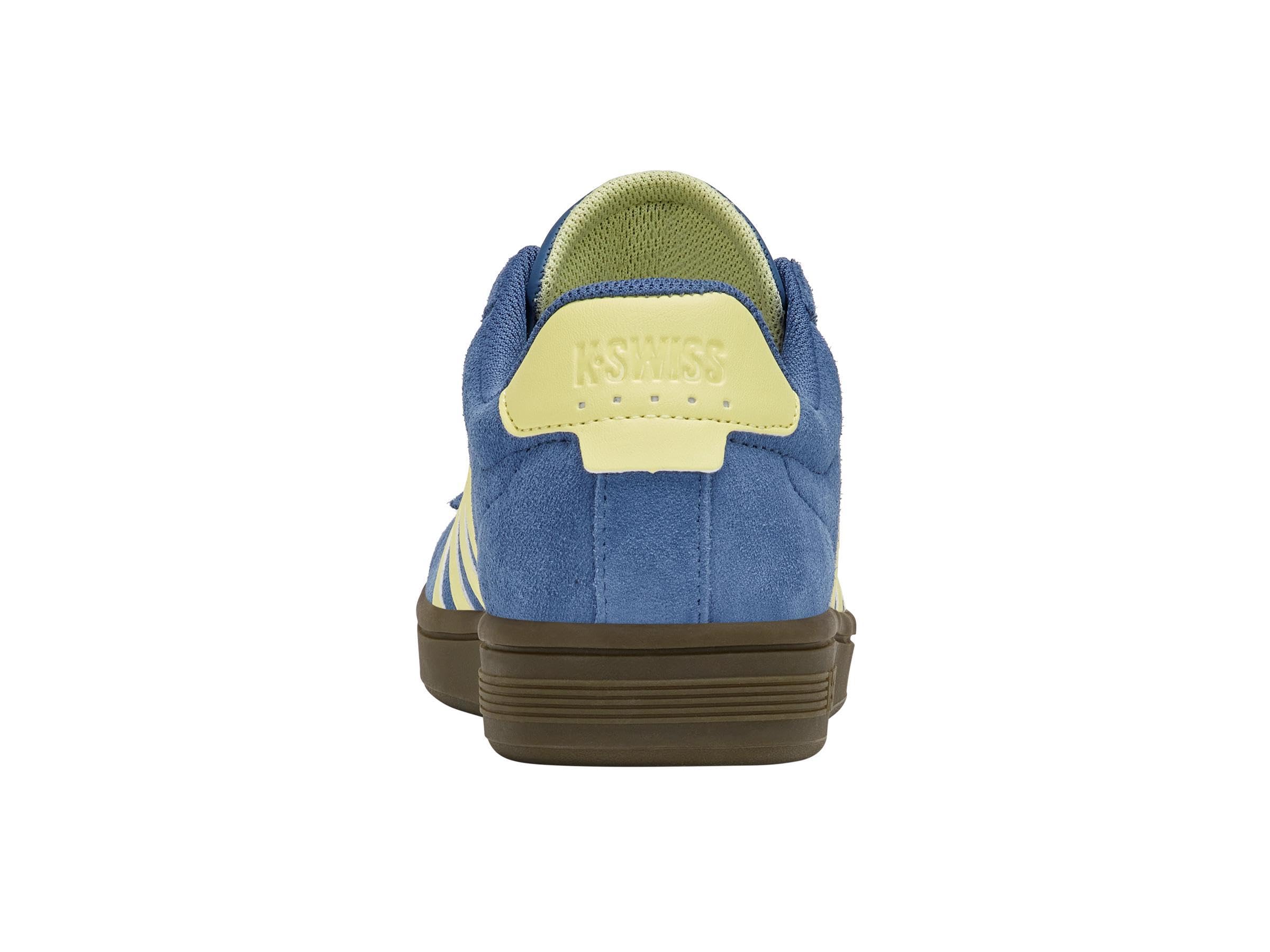 K-Swiss Court Tiebreak II SDE Herren Leder Sneaker Schuhe 09492-465-M blau