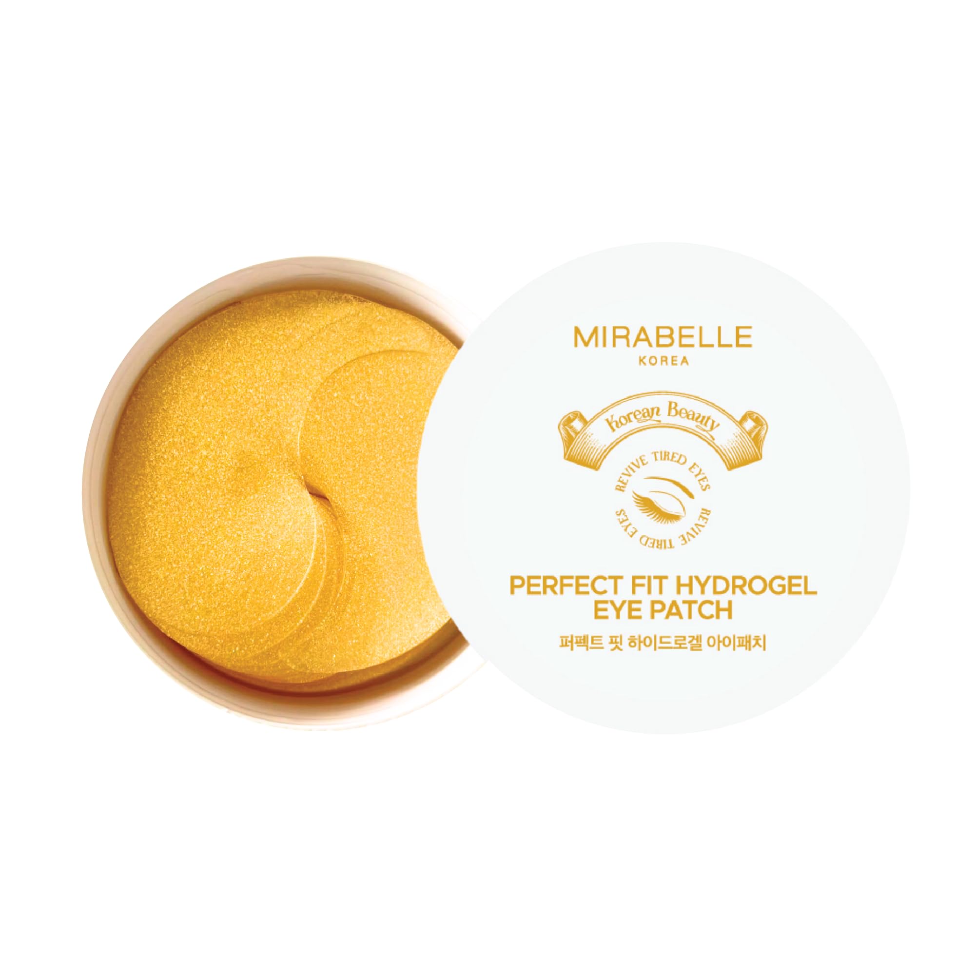 Mirabelle Korea Hydrogel Eye Patches | Dark Circles, Puffiness & Wrinkles | Korean Under Eye Mask with Collagen & Hyaluronic Acid | Cooling Gold Under Eye Patches for Men & Women | 60 Pcs-image-49