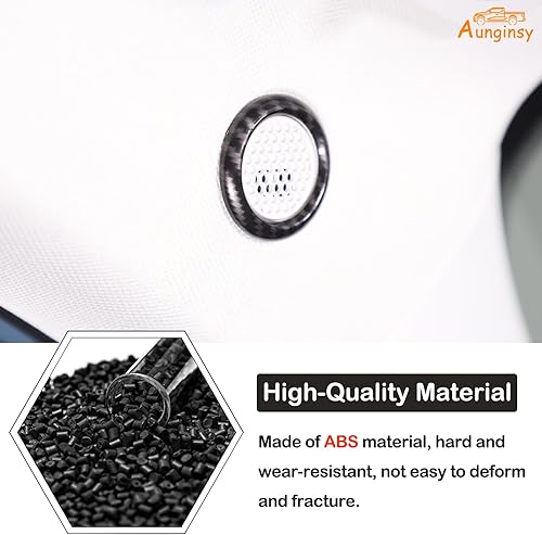 Miniatura 3 de Cubierta de micrófono para techo de automóvil, compatible con Ford Maverick 2022-2024, altavoz interior de techo de automóvil, cubierta de marco de