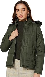 Sponsored Ad - Amazon Brand - Symbol Women's Quilted Jacket (Available in Plus Sizes)