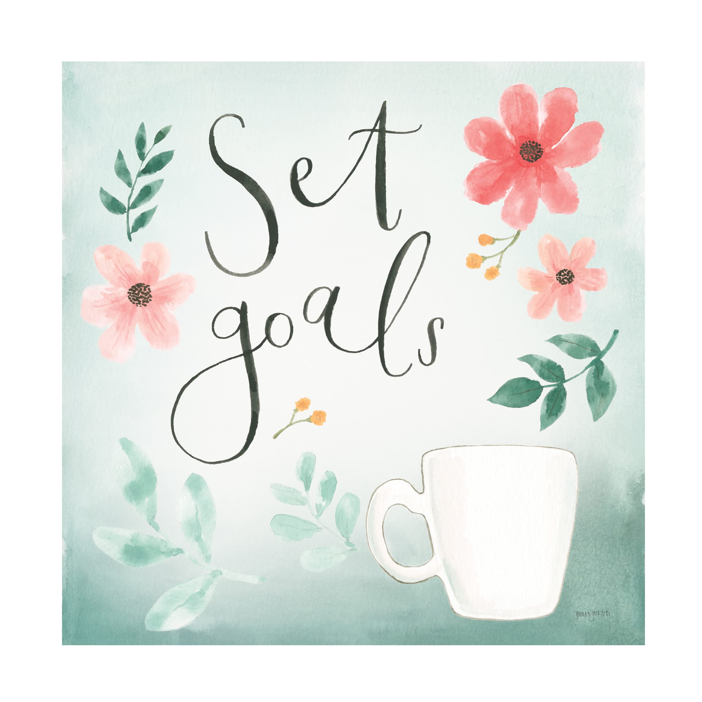 Trademark Fine Art 'Chase Dreams III Green' Canvas Art by Jenaya Jackson 18x18