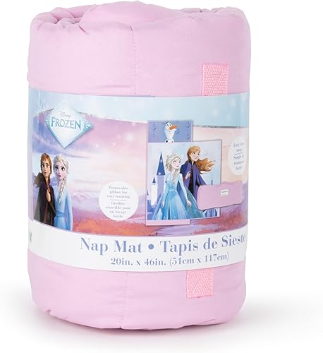 Miniatura 140 de Jay Franco Tapete para siesta para niños con almohada y manta integradas, saco de dormir de microfibra suave de 46 x 20 pulgadas con etiqueta