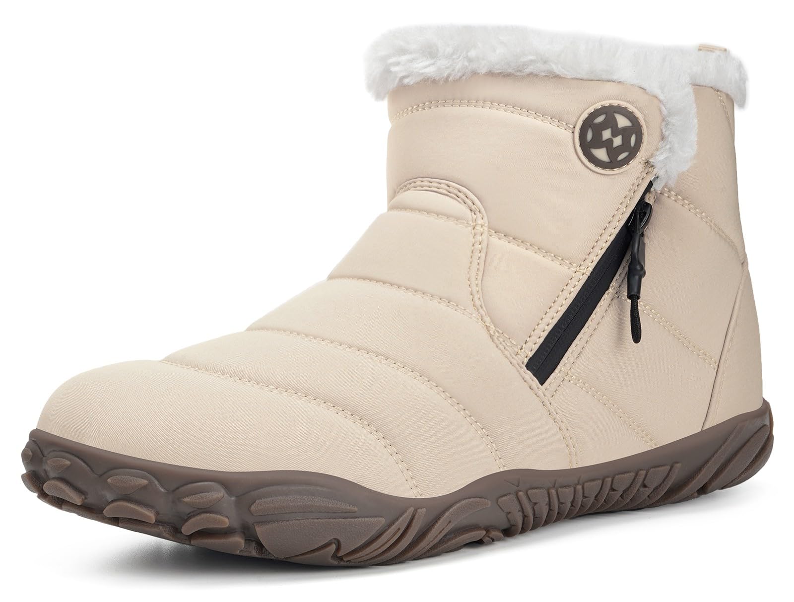 Eagsouni Botas Barefoot Hombre Mujer Botines de Nieve