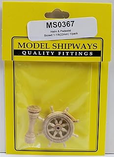 Model Shipways Helm & Pedestal, Boxwood 7/8