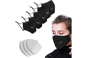 Star&Moon Etsy Washable Face Masks (5 Pack)