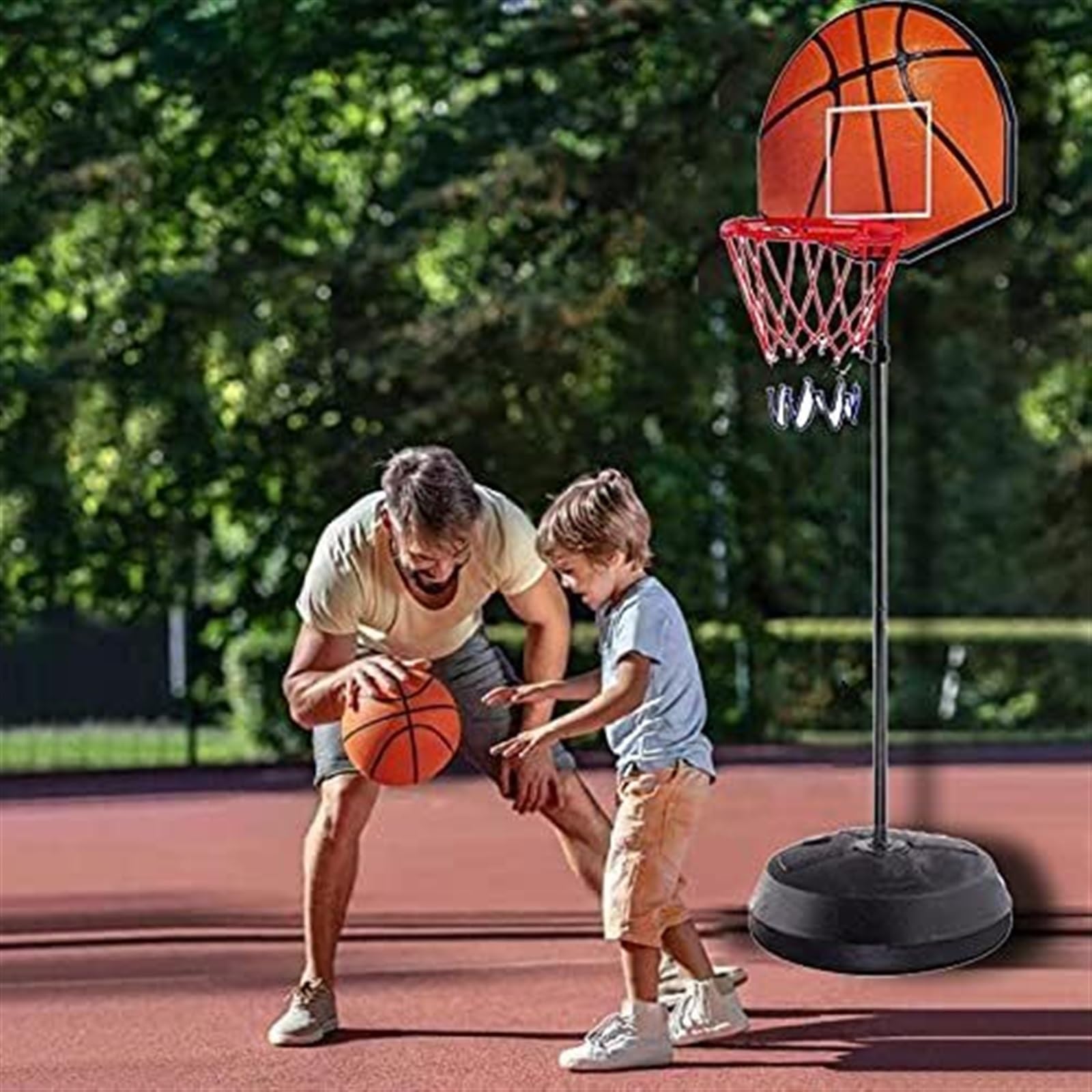 Zestaw do koszykówki Deska do koszykówki Zestaw siatki do koszykówki Dziecięca obręcz do koszykówki z piłką Zestaw gier sportowych dla dzieci