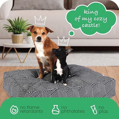 Miniatura 6 de Molly Mutt Edredón con gemas ásperas, medianogrande, 27 x 36 x 5 pulgadas, gema rugosa