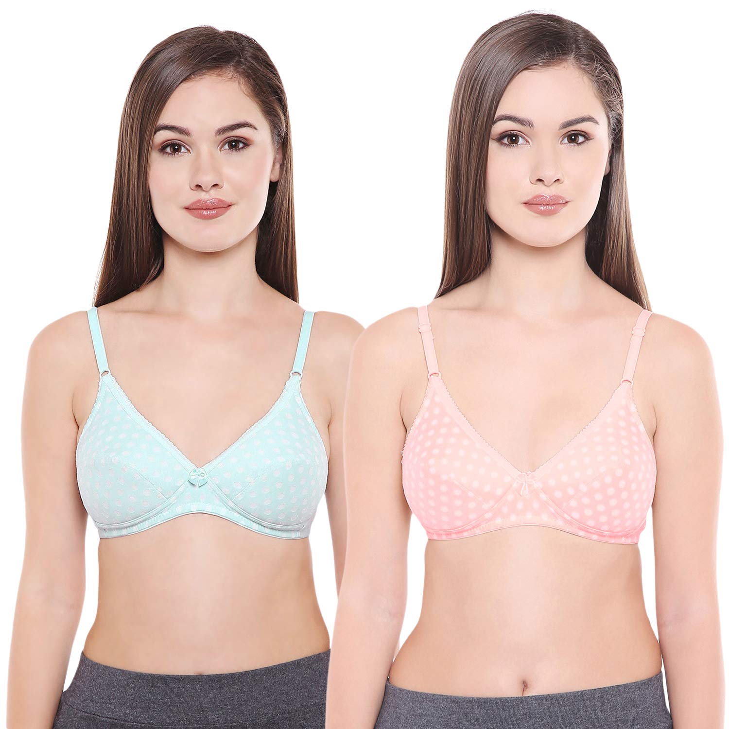 bodycare Women's Cotton Heavily Padded Non-Wired T-Shirt Bra-picture-35