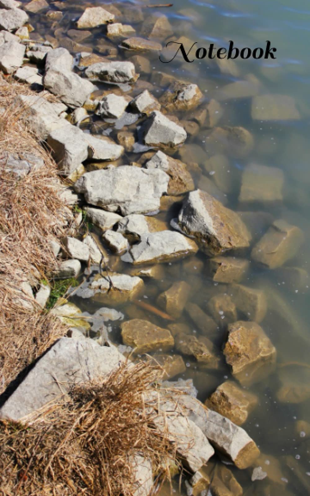 5" x 8" Blank Lined Notebook: Rocky Beach