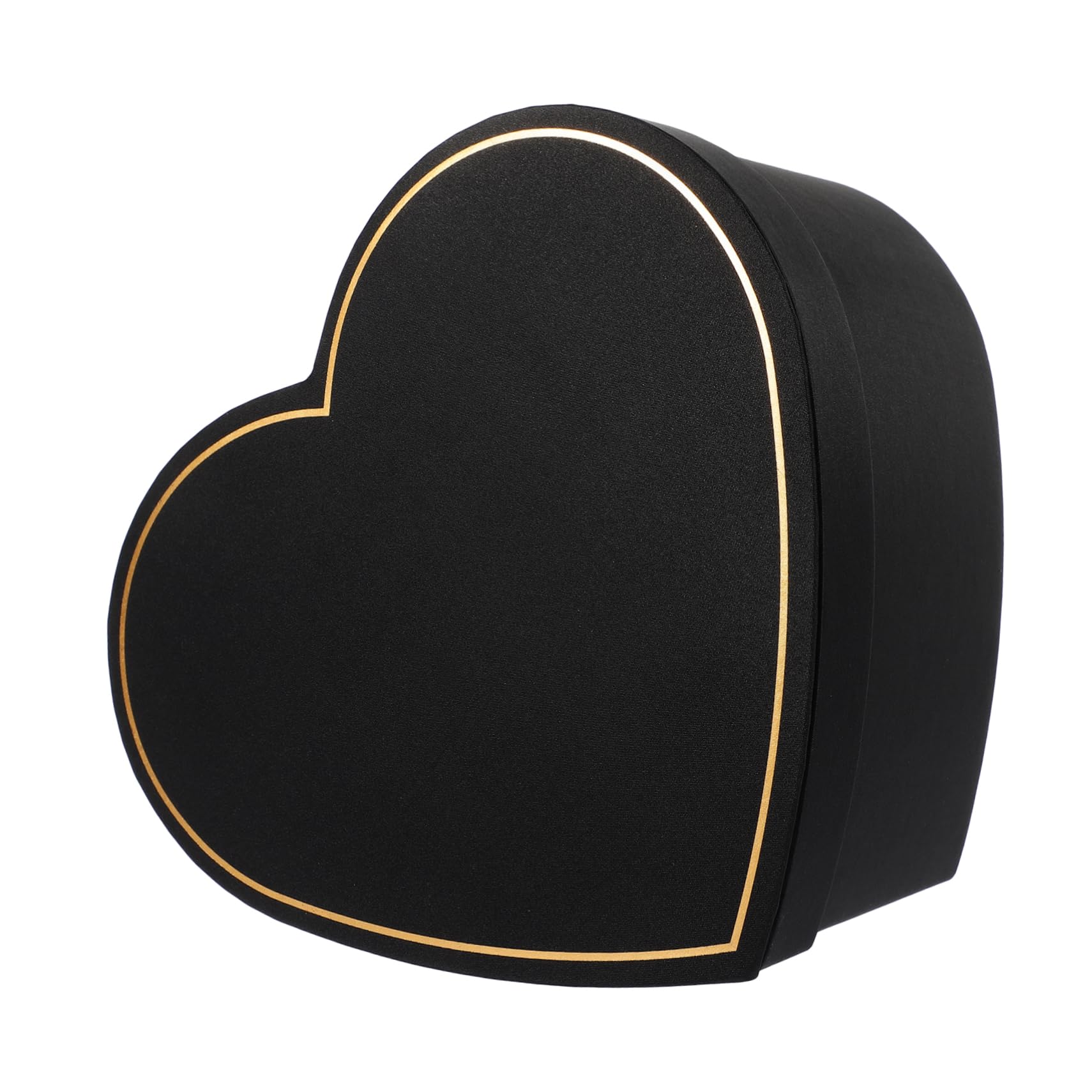 DIYEAH Herzförmige Aufbewahrungsbox Mit Deckel Schwarze Geschenkbox Für Blumenarrangements Elegante Verpackungsschachtel Für Süßigkeiten Schmuck Kosmetik | Herzförmige Schachtel für Blumen, Geschenk Verpackungsbox, Abschlussatmosphäre