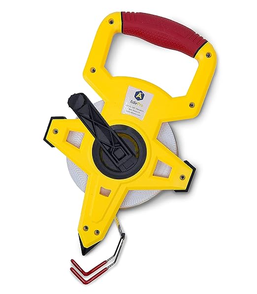 Cinta Métrica AdirPro 100 ft Fibra de Vidrio con Gancho Metálico miniatura 9