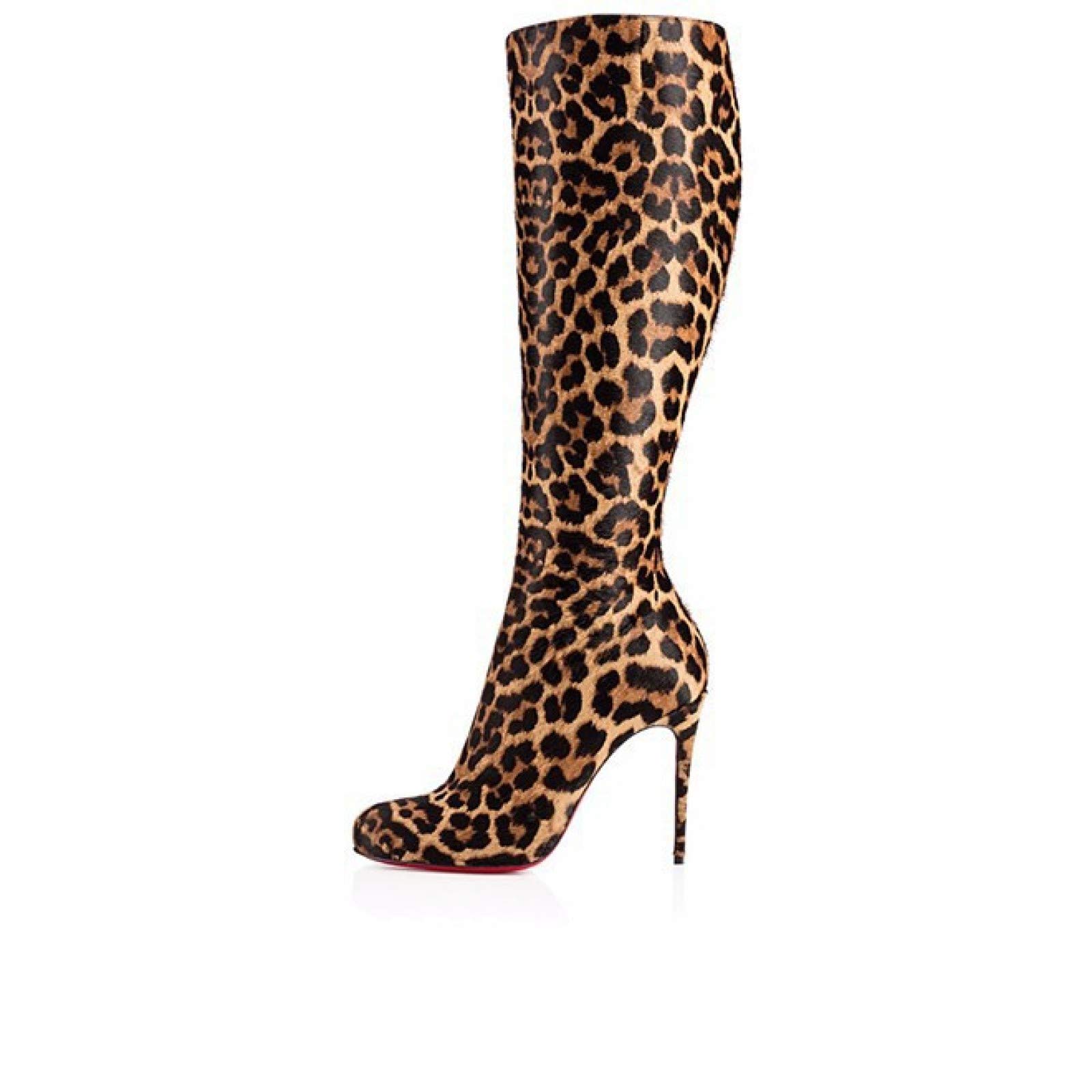 Bottes d'hiver longueur genou pour sublimer vos soirées et sorties chic avec style stiletto
