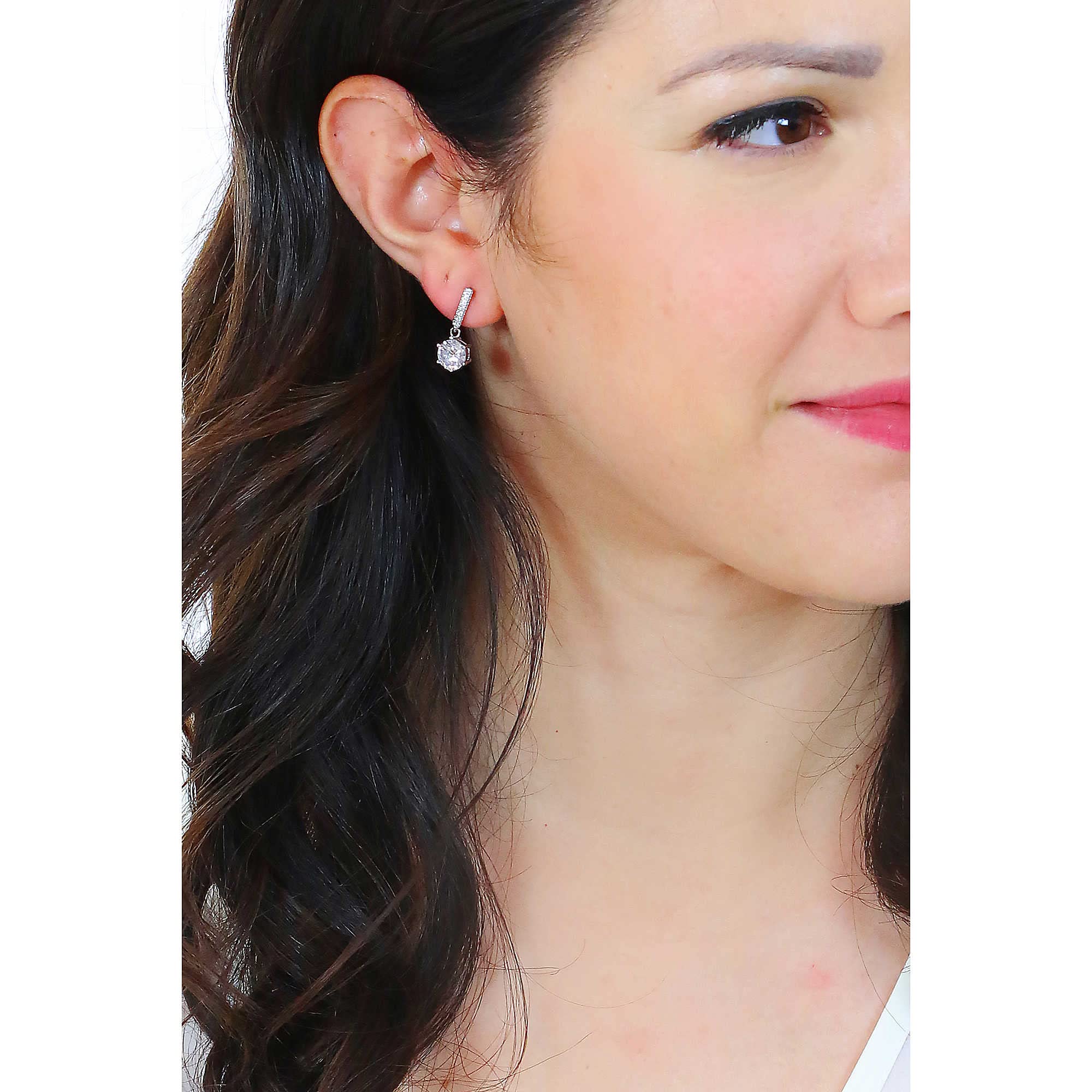 Orecchini donna GioiaPura in Argento 925 - Zirconi