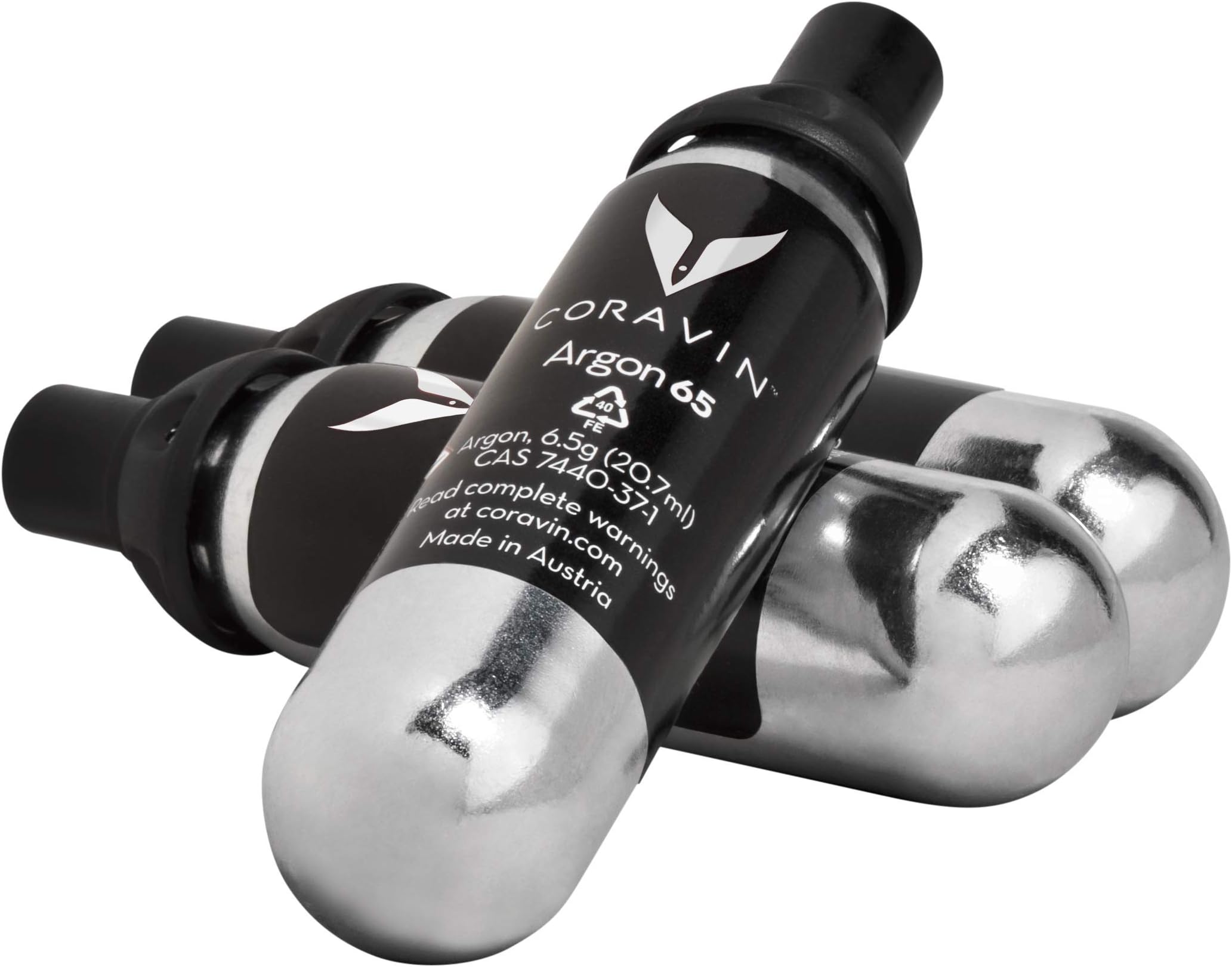 Kit 3 Argon Gas Capsules Coravin