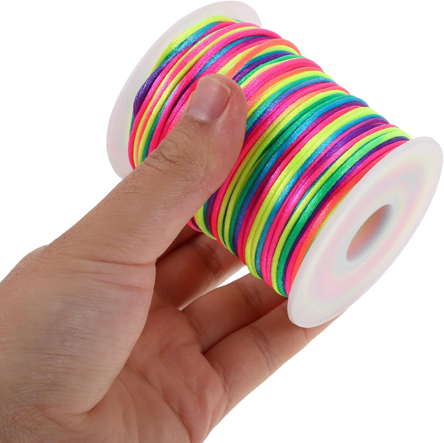 Waxed Jewelry Craft Thread for Beading Projects, 4 Rolls Polyester
