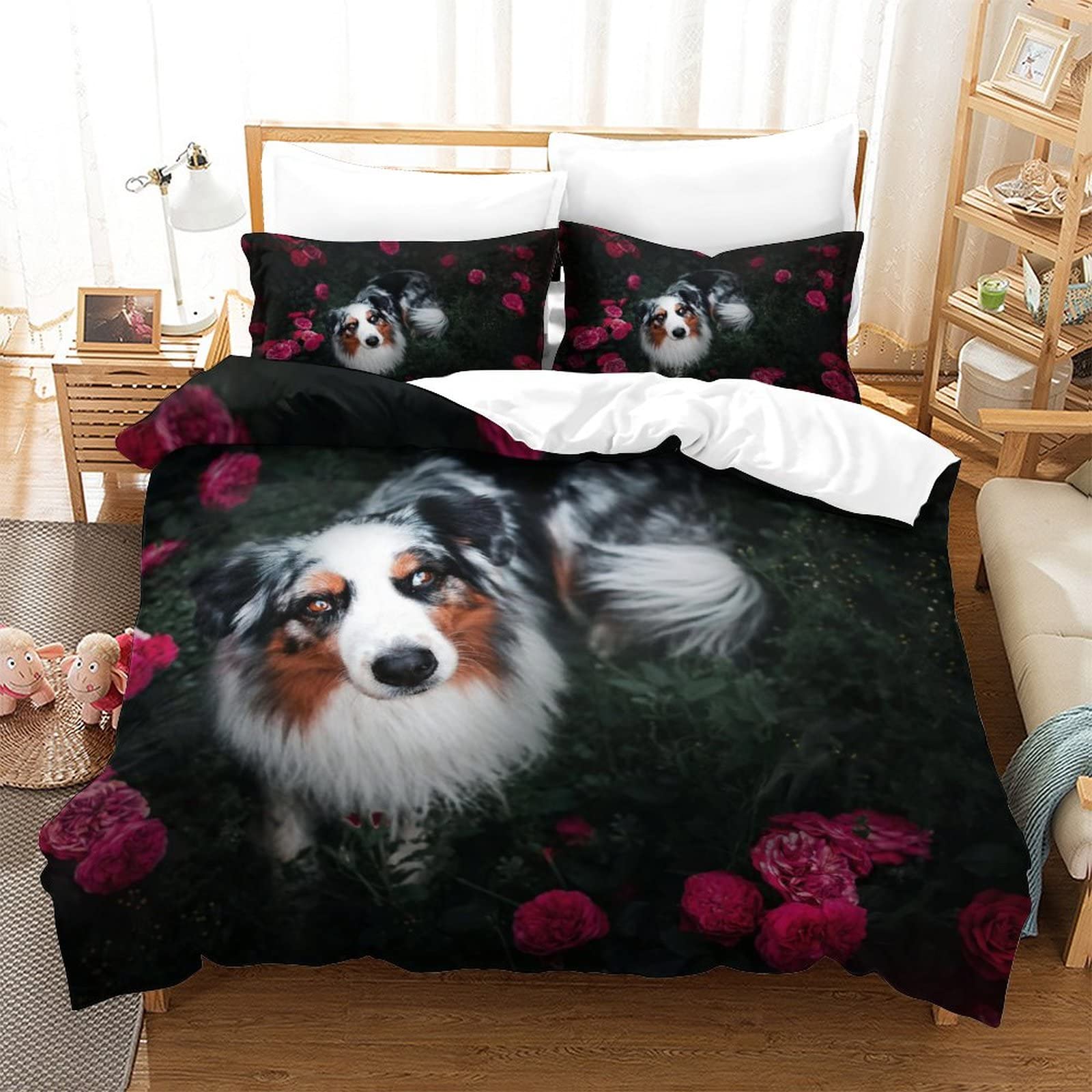 Housse de Couette Berger Australien microfibre : finis les plis et la décoloration