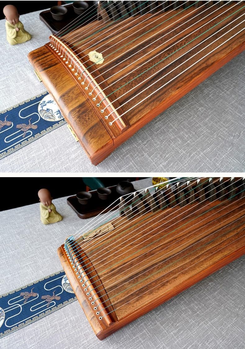 LANDTOM Highly Recommended Xiansheng(弦昇) Xiaoman(小满) X3 Professional Performance and Concert Level Travel Guzheng 100CM (B)