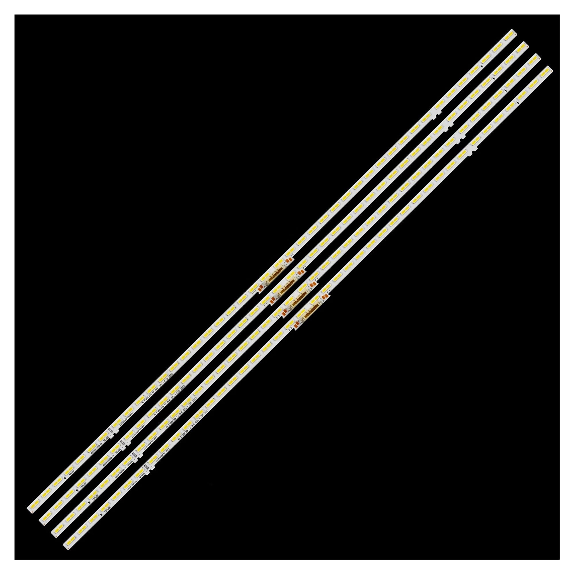 YUEZUYIOU LED Backlight Strip for UN75CU7010 UN75CU7010F UA75AU8000W S1A8-750SM0-R0 ES75SV8FPKWA42 UN75AU8000F UN75AU8000B(4 pcs for 1 TV)