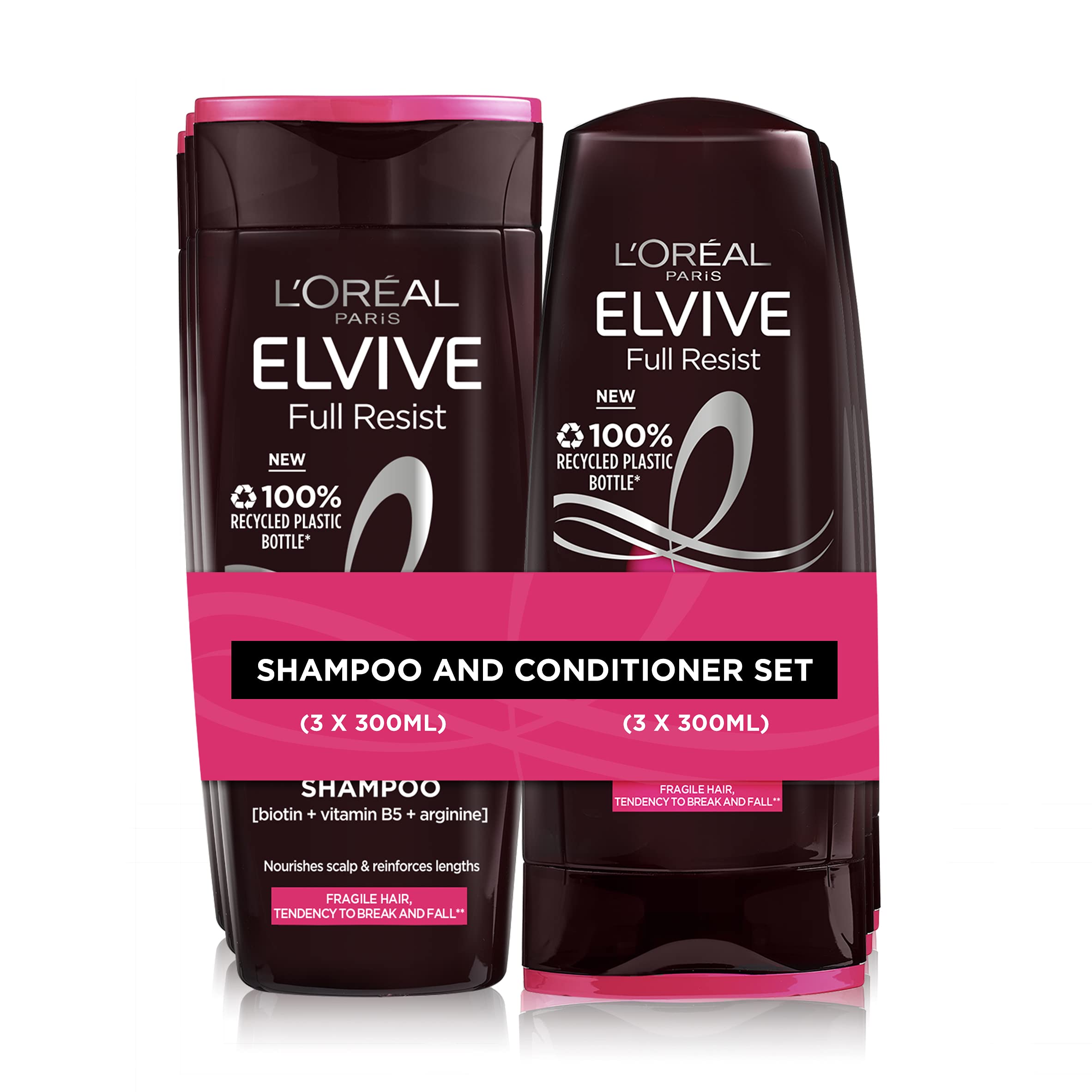 Buy L'Oreal Paris Shampoo and Conditioner Set by Elvive, Full Resist