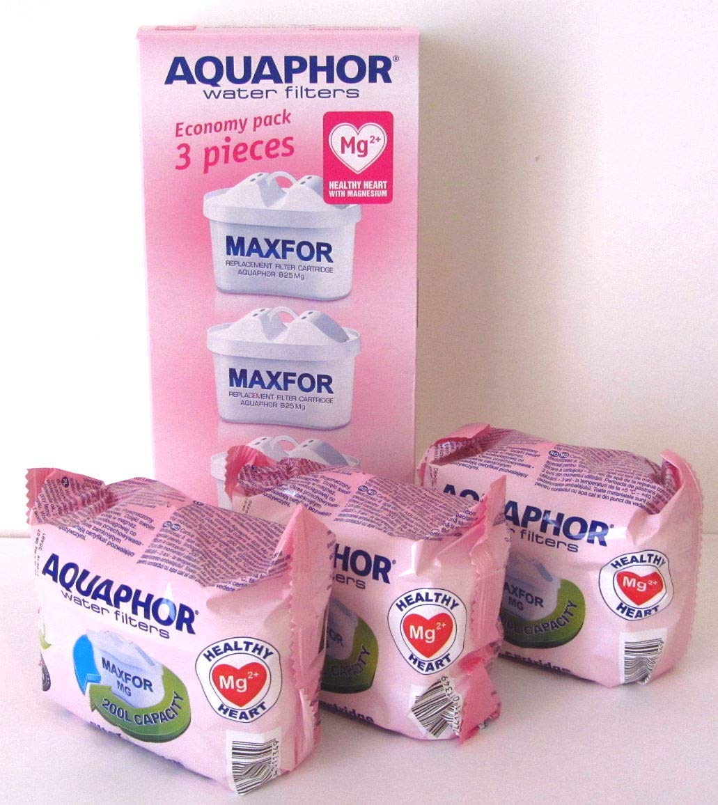 Aquaphor Maxfor 209589 Wkład Filtrujący, Biały, 3 szt.