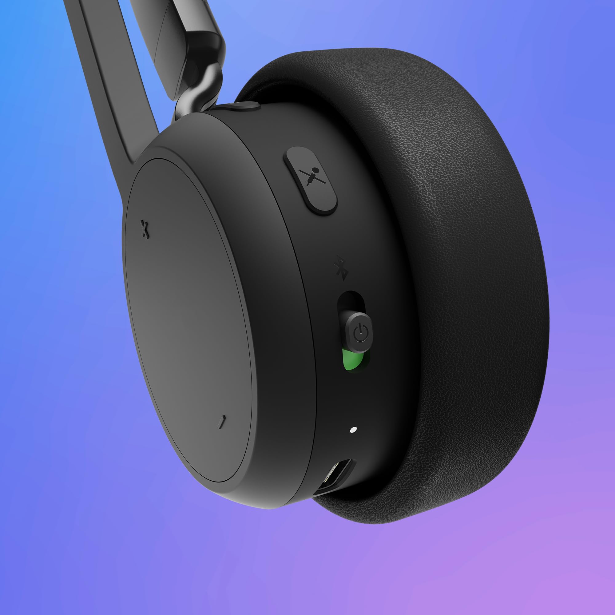 Lenovo Cuffia stereo wireless con microfono, collegamento Bluetooth, fino a 60 ore di utilizzo, ricarica con cavo Type-C, microfono con noise suppression, struttura leggera (solo 138gr)