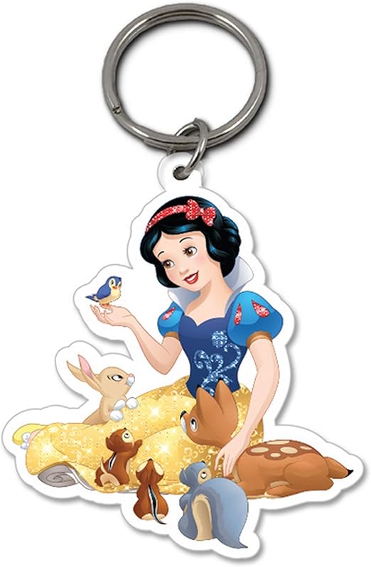 Amazon Co Jp ディズニー Disney プリンセス オフィシャル商品 白雪姫 キャラクター キーホルダー ワンサイズ マルチカラー ホビー