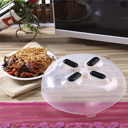 Urdhvamurti Magnetic Microwave Splatter Lid with Steam Vents(Multi-Color)