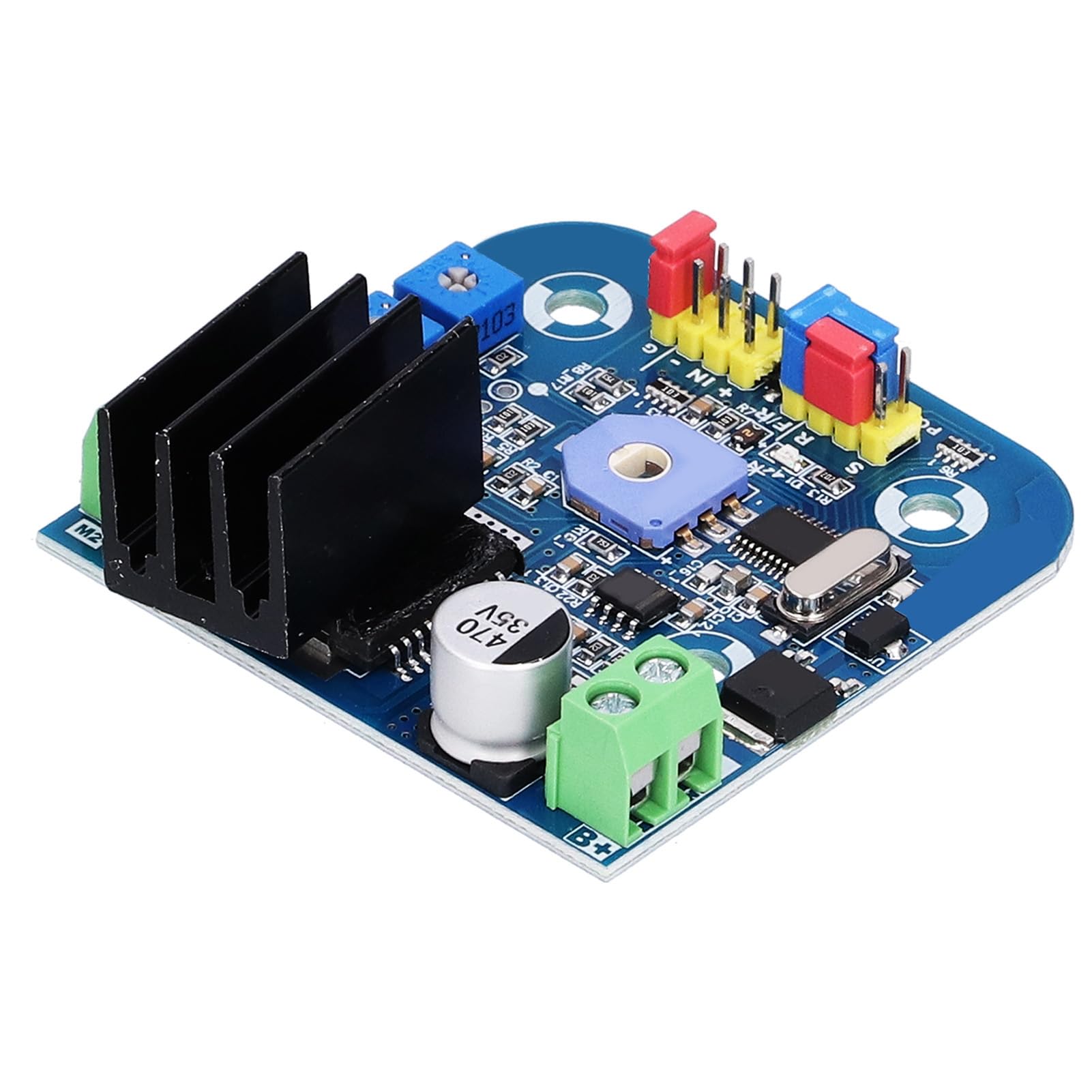 Servo Control Board Módulo de Controlador de Alta Potencia Motor de Torsión Grande Driver 12V - 24V