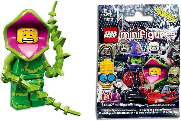 (Lego Series 14 Plant Monster) – Lego minifigs [Series 14] Plant Monster bonus (one mini fig head) with