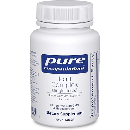 Pure Encapsulations Joint Complex (Single Dose) | Once-Daily Supplement to Support Joint Mobility, Comfort, Tissue, and Cartilage Health* | 30 Capsules