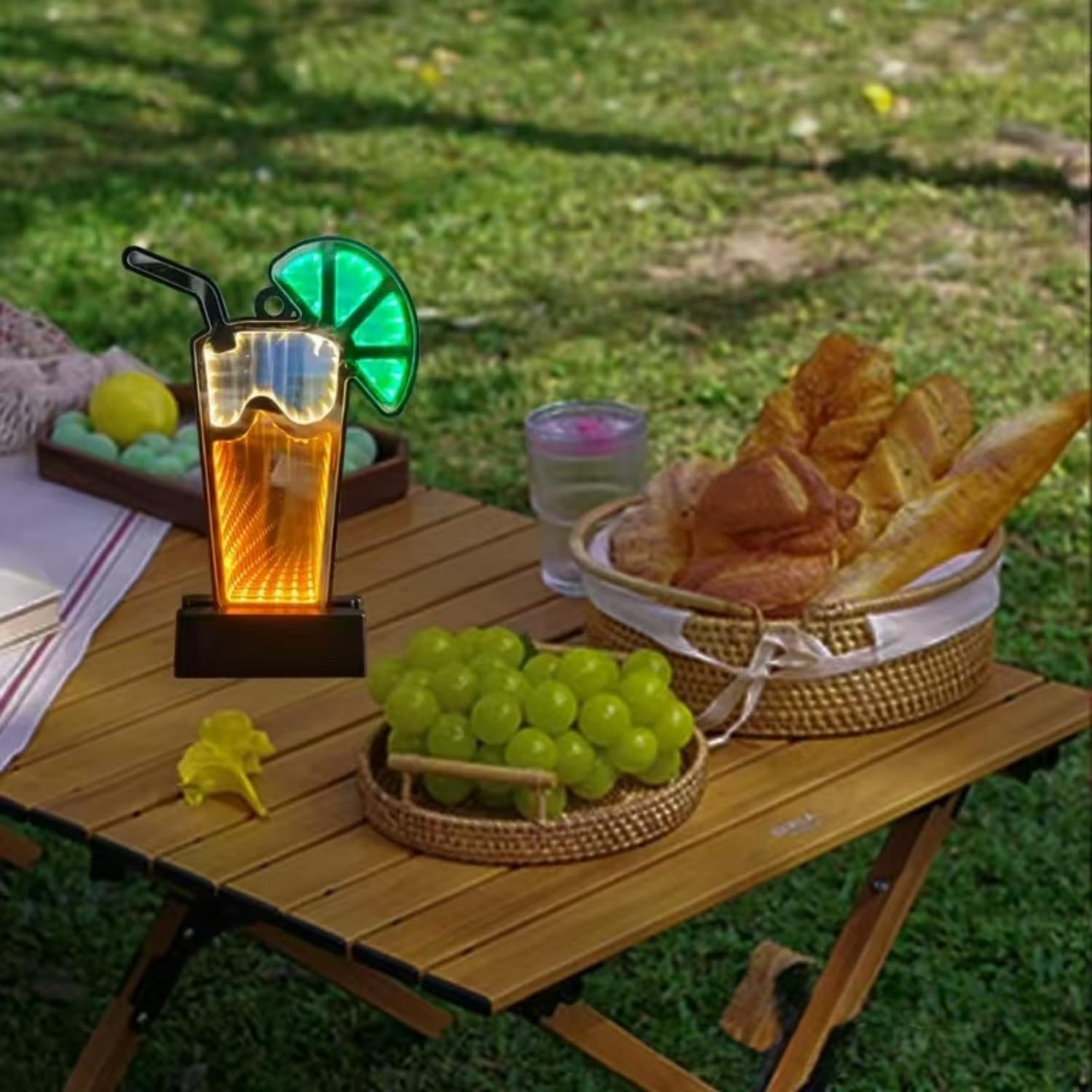 3D Infinity Mirror LED Tunnel Light - Flexible Neon Shape Lamp for Home, Bedroom, Living Room，Wedding,Holiday Party & Bar Decor，USB Powered