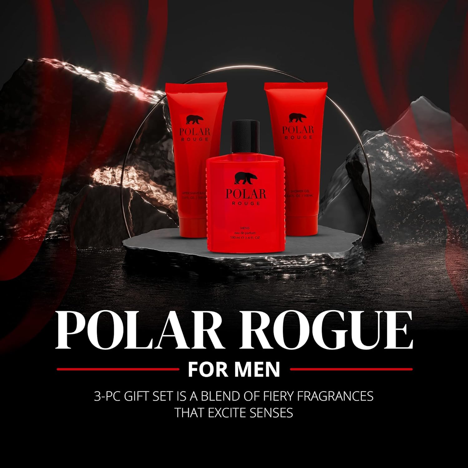 Perfume for Men Gift Set – INSPIRED by A WORLD RENOWNED MEN'S PERFUME – Cranberry, Grapefruit, Italian Lemon, Warm Woods – Fresh, Spicy, Woody, Long-Lasting – Premium Mens Cologne 100ml x3 - Image 5