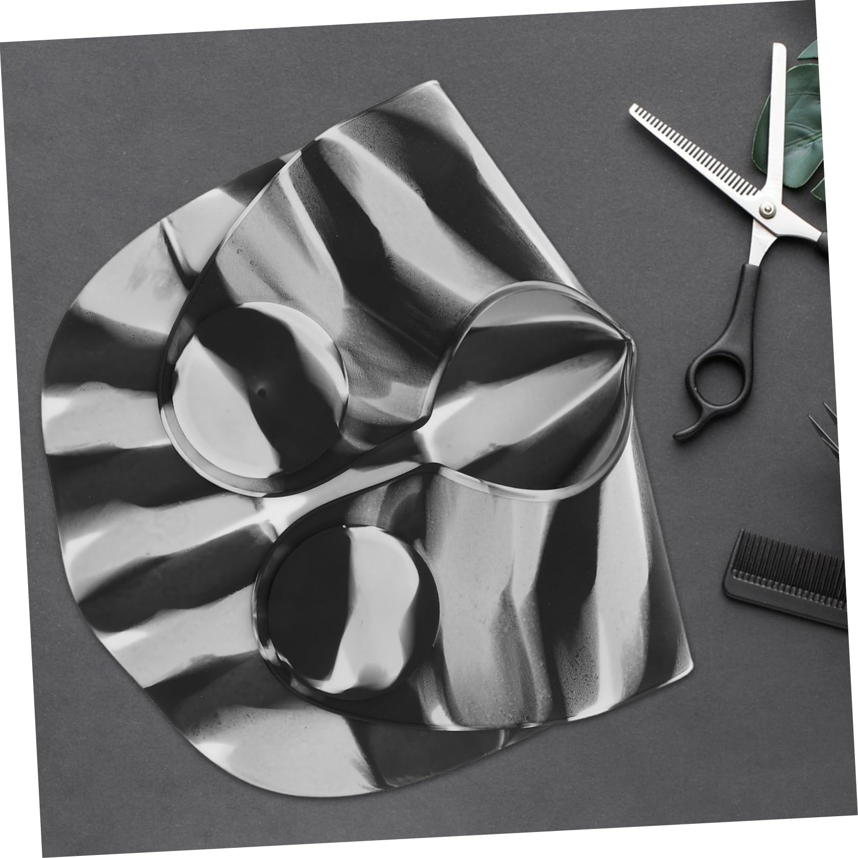 PACKOVE Spallina Da Parrucchiere Accessori Per Parrucchieri Strumento Di Taglio Dei Collare Tinto Per Utensili Da Taglio Dei Salone Gel Di Silice Khaki