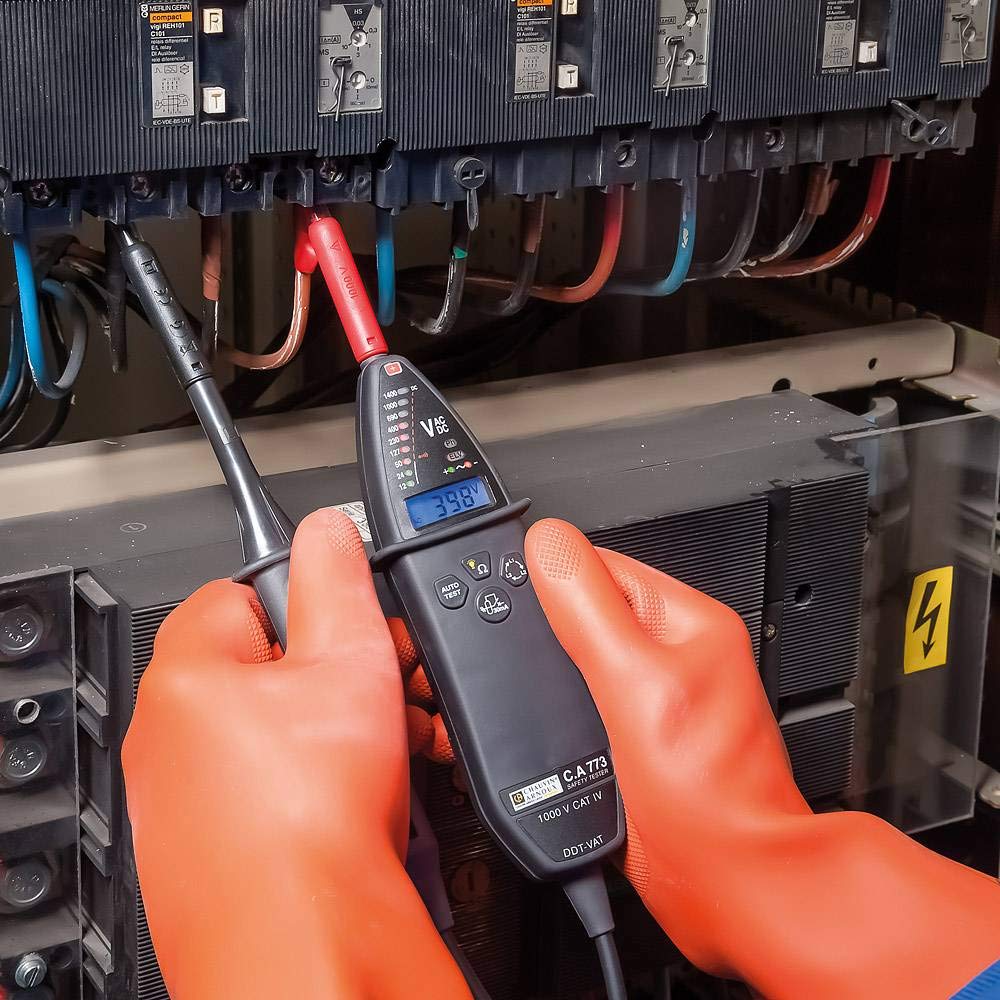 Chauvin Arnoux C.A 773 tester napięcia z końcówkami kontrolnymi IP2X