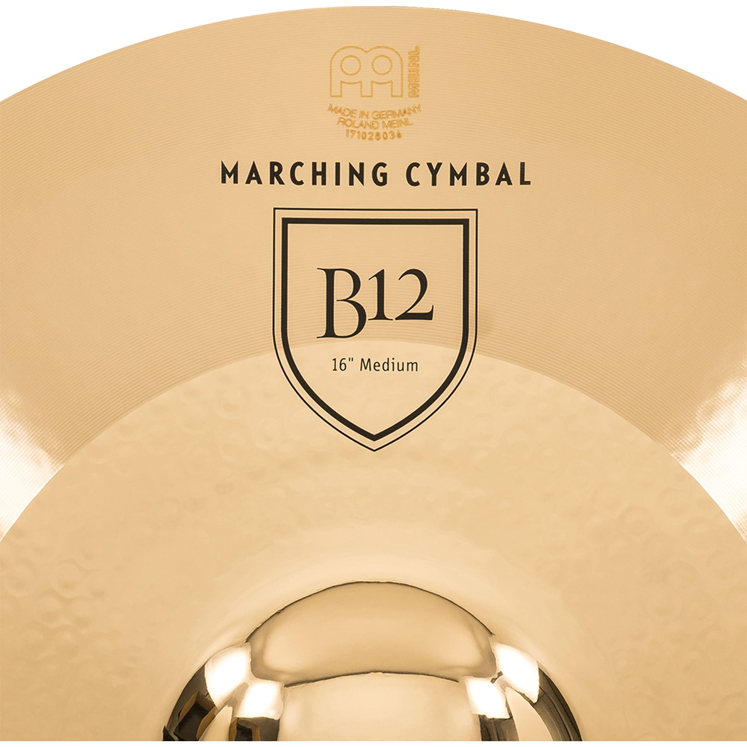 Meinl - Cymbales à main - Medium - 16" - En bronze B12