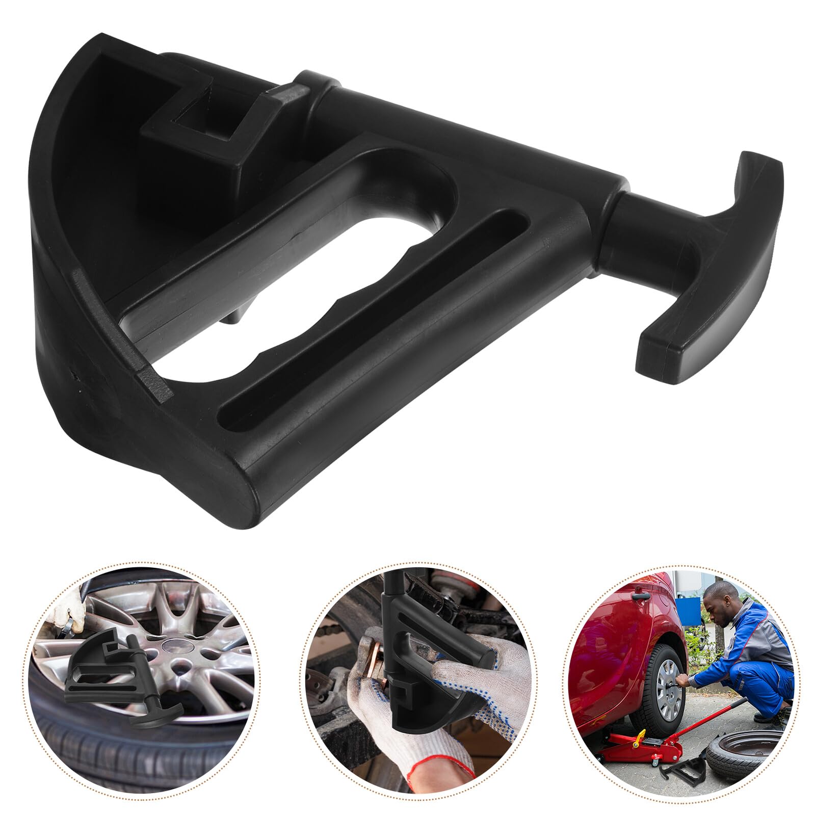 Strumento Smontagomme Manuale 2 Pezzi per Cambio Gomme Auto Portatile Resistente Impugnatura Ergonomica per Riparazione Pneumatici Officina Garage