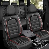 Vista 16 de Funda de asiento de cuero personalizada para Nissan Murano 2003-2026, protectores de asiento de cuero impermeables, fundas de asiento de máxima