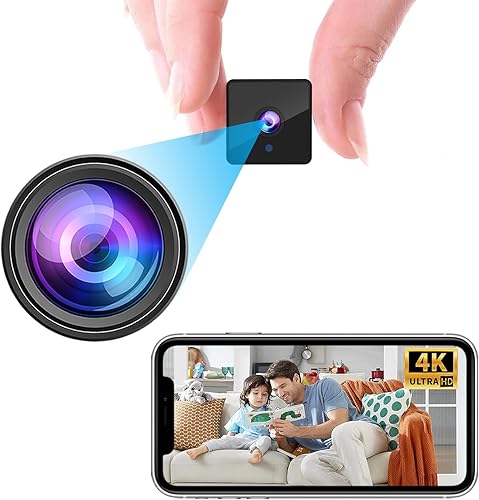 Cámara de batería inalámbrica 4K WiFi, 1800 mAh, monitor inalámbrico para bebés 4K para exteriores, cámara de seguridad para el hogar, cámara de