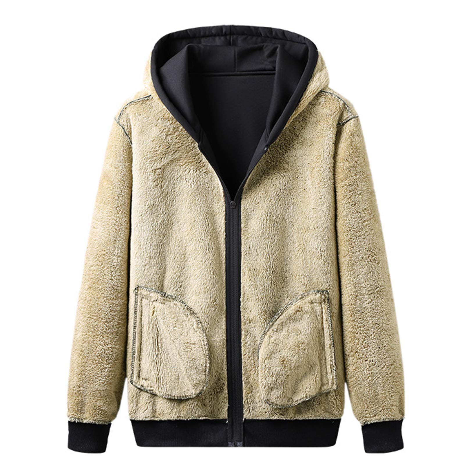 Herren Übergröße 2 Stück/ 3 Stück Winter Sherpa Fleece Trainingsanzug Jogginganzug Sportanzug (S-6XL)