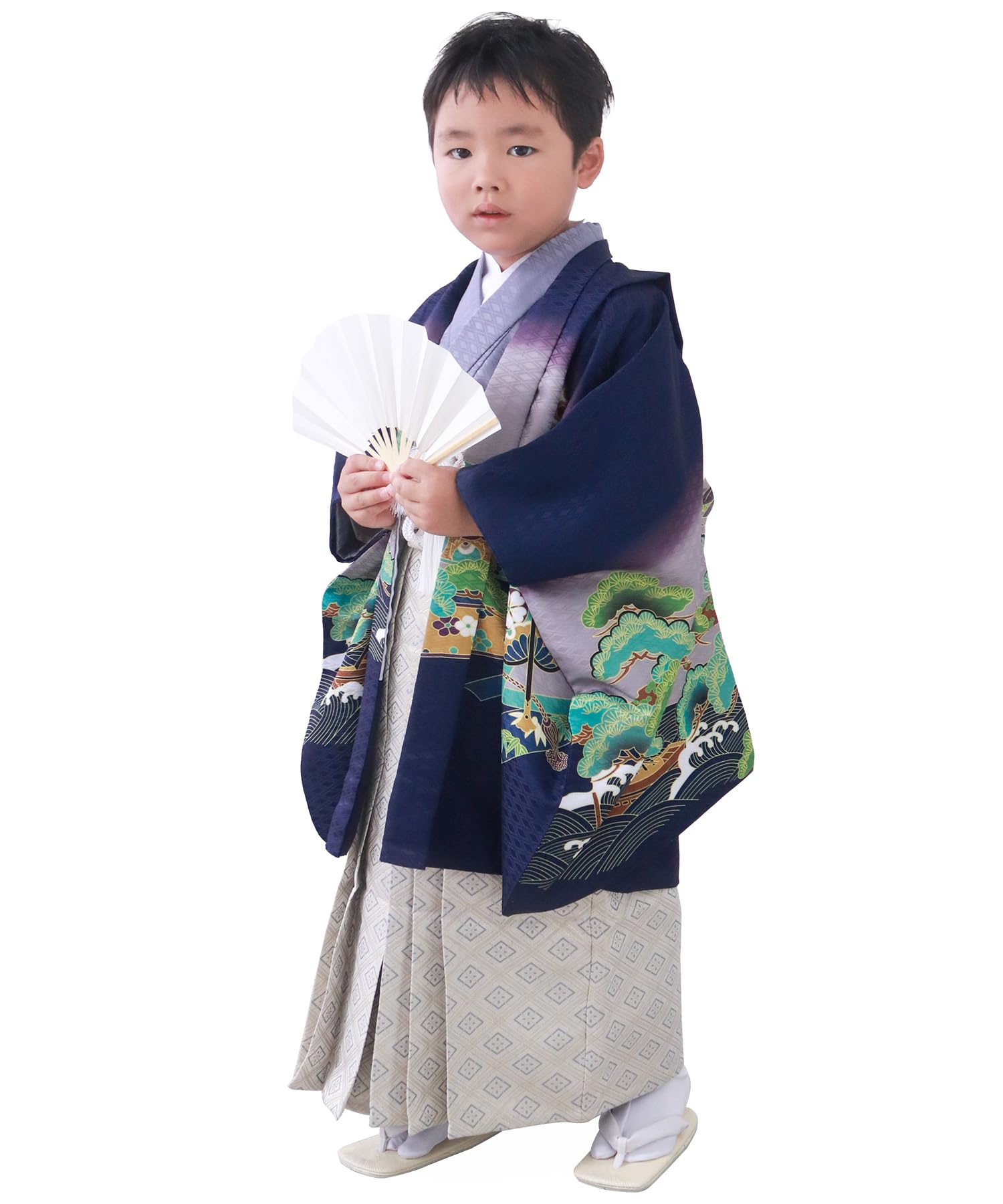 Amazon | [KYOETSU] [キョウエツ] 七五三 5歳 男の子 着物 セット 羽織 