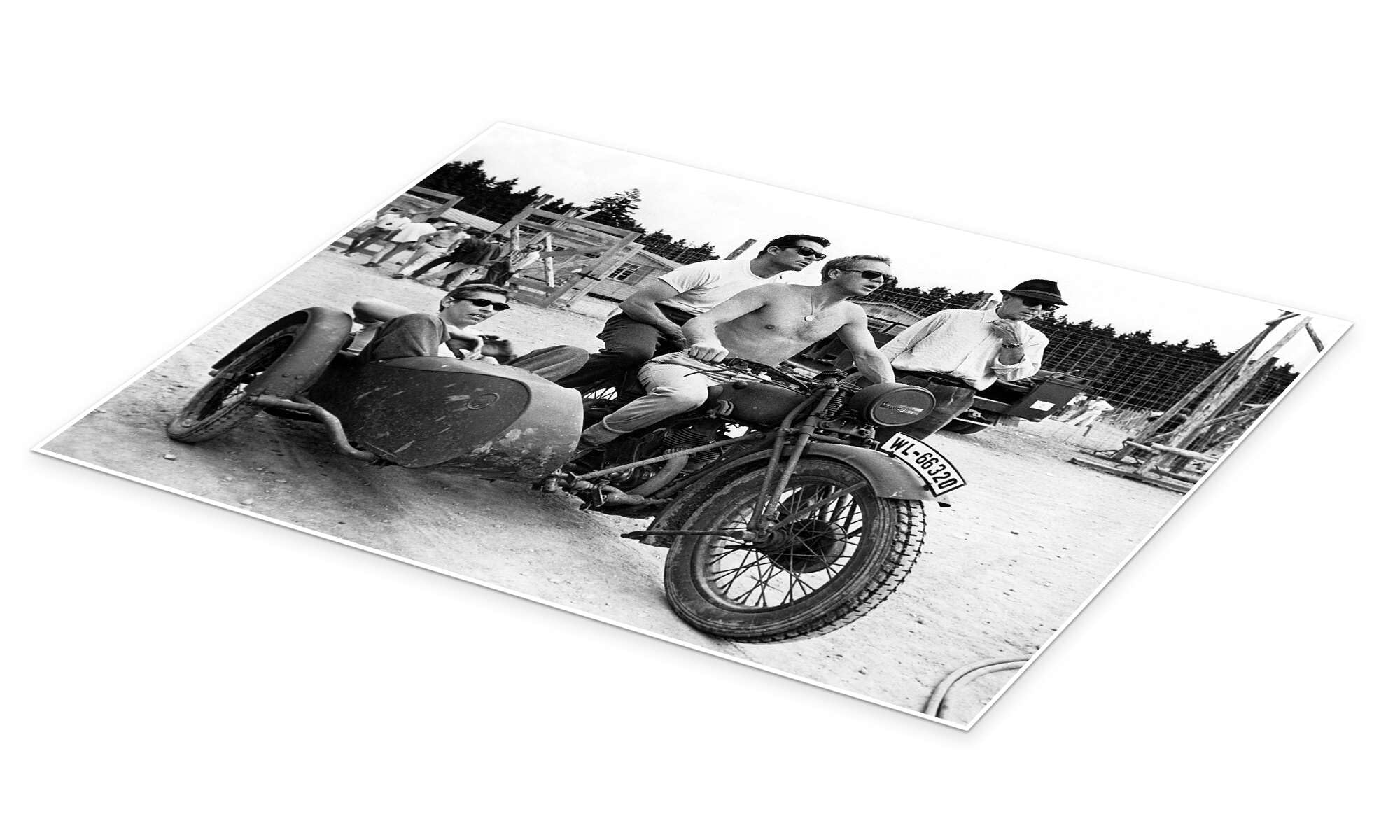 Posterlounge La grande fuga Poster | 120 x 90 cm Quadri Decorazione per pareti