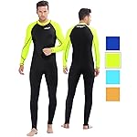 COPOZZ Mens Wetsuit - Full Body UV Protection Wet Suit for Surfing, Diving & Snorkeling