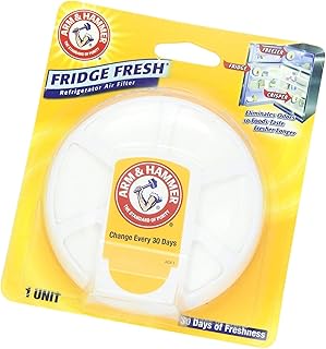 Arm & Hammer Fridge Fresh Refrigerator Air Filter (Pack of 8)