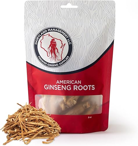 Miniatura 1 de Puntas de ginseng - Paquete de 8 onzas de raíz de ginseng - Auténtica punta de ginseng americano - Sin OMG, ginseng entero sin gluten - Utiliza este