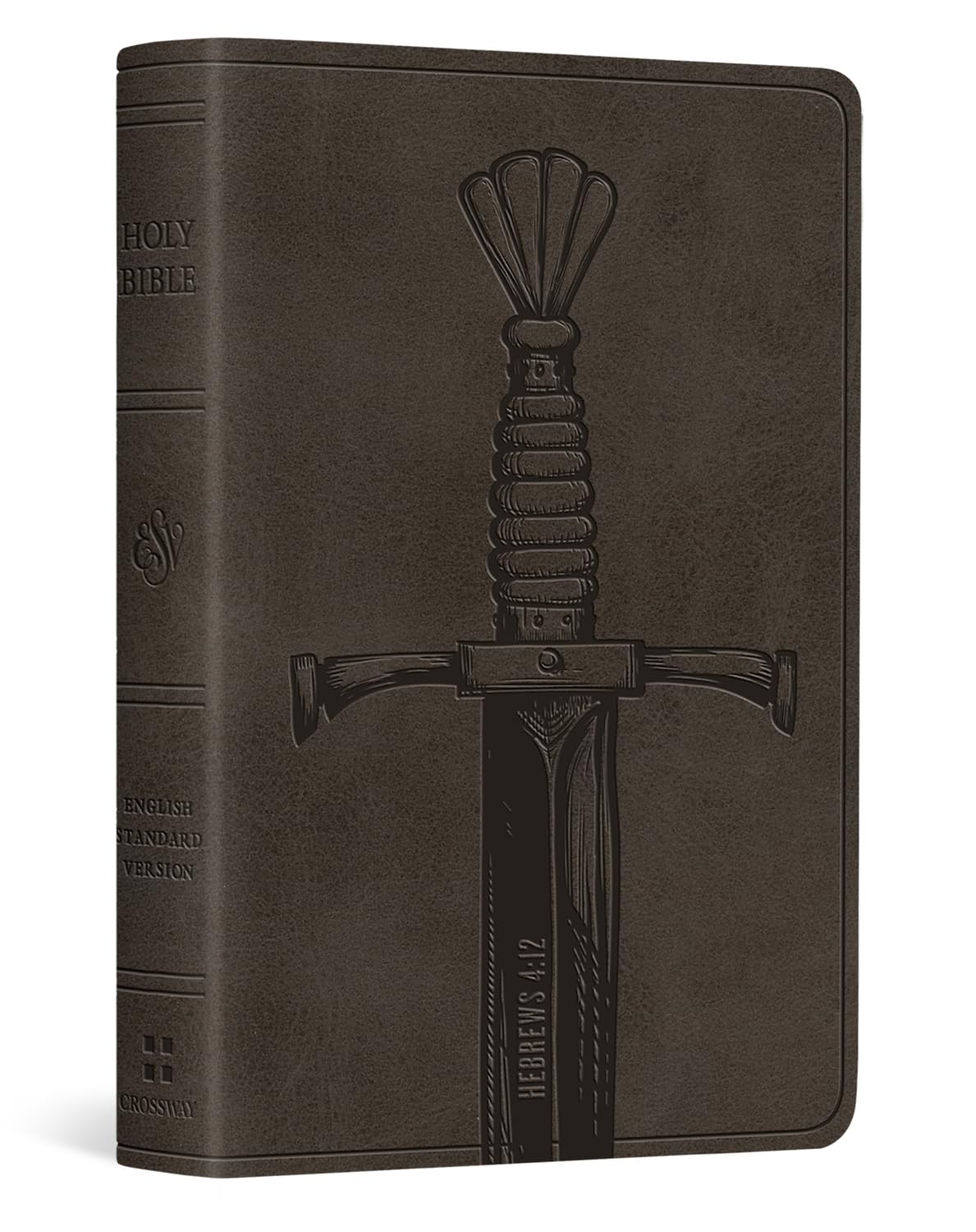 ESV Vest Pocket New Testament with Psalms and Proverbs, Red Letter (TruTone, Silver, Sword Design)