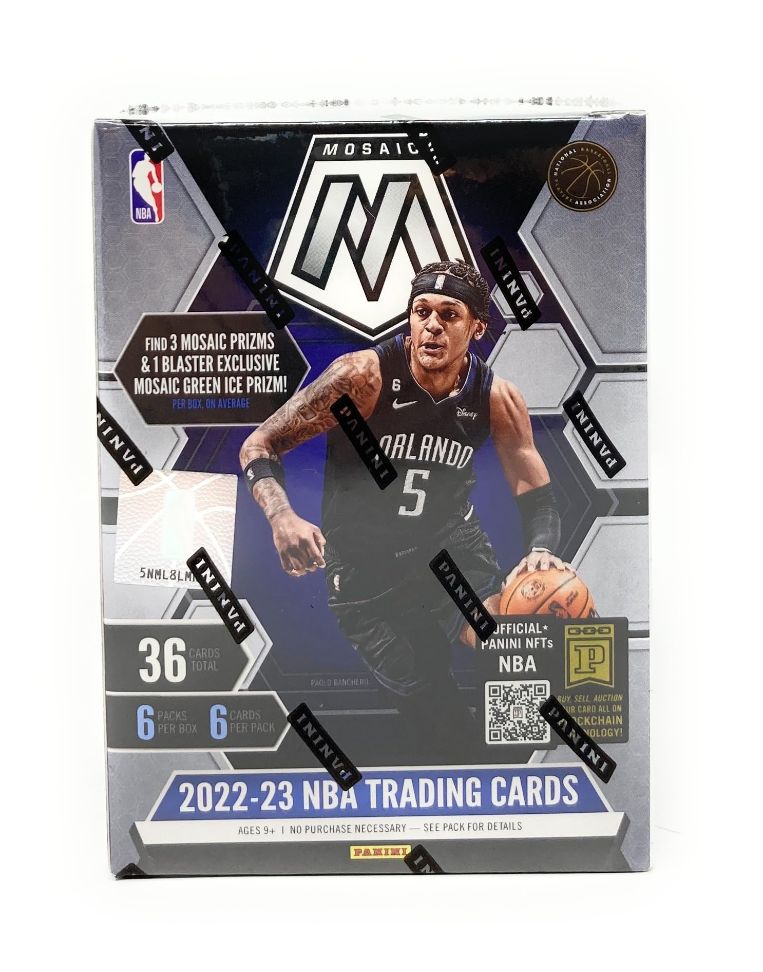 Amazon.com: Panini Mosaic Basketball 2022-23 Blaster Box (6 Packs 