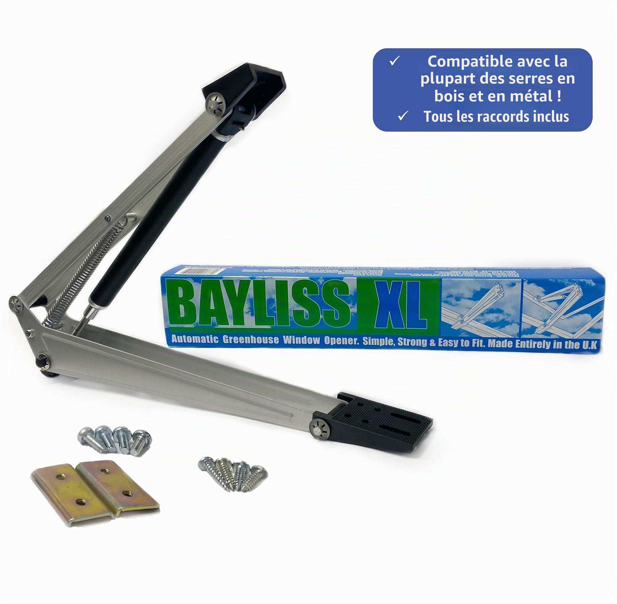 Bayliss Système d'aération automatique pour serre, Taille XL