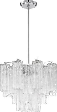 Crystorama Addis 4 Light Polished Chrome Chandelier