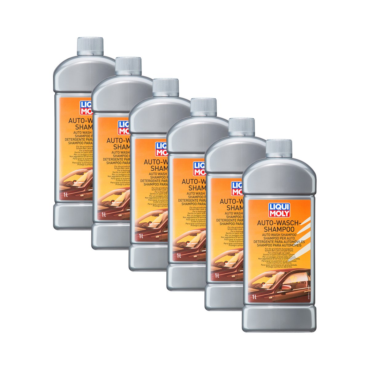 Liqui Moly 6X 1545 Auto-Wasch-Shampoo Autoshampoo 1L